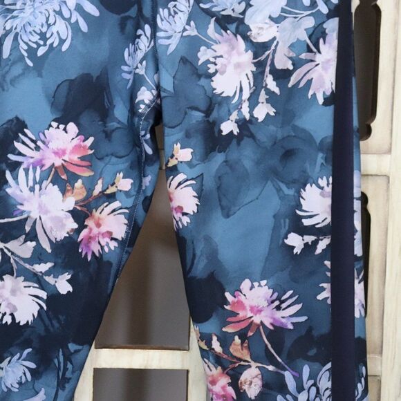 Joy Lab Floral High Rise Leggings S - Picture 6 of 12